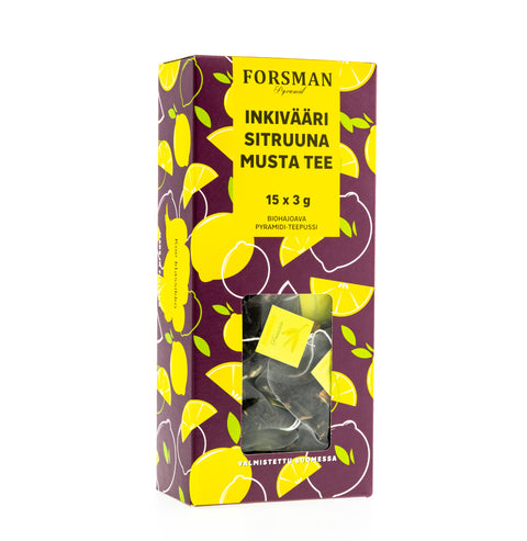 Inkivääri Sitruuna-pyramiditee